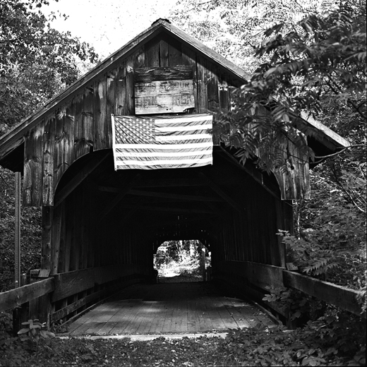 Vermont Covered bridge shot on a Hasselblad, Tiffany Bolk Photography